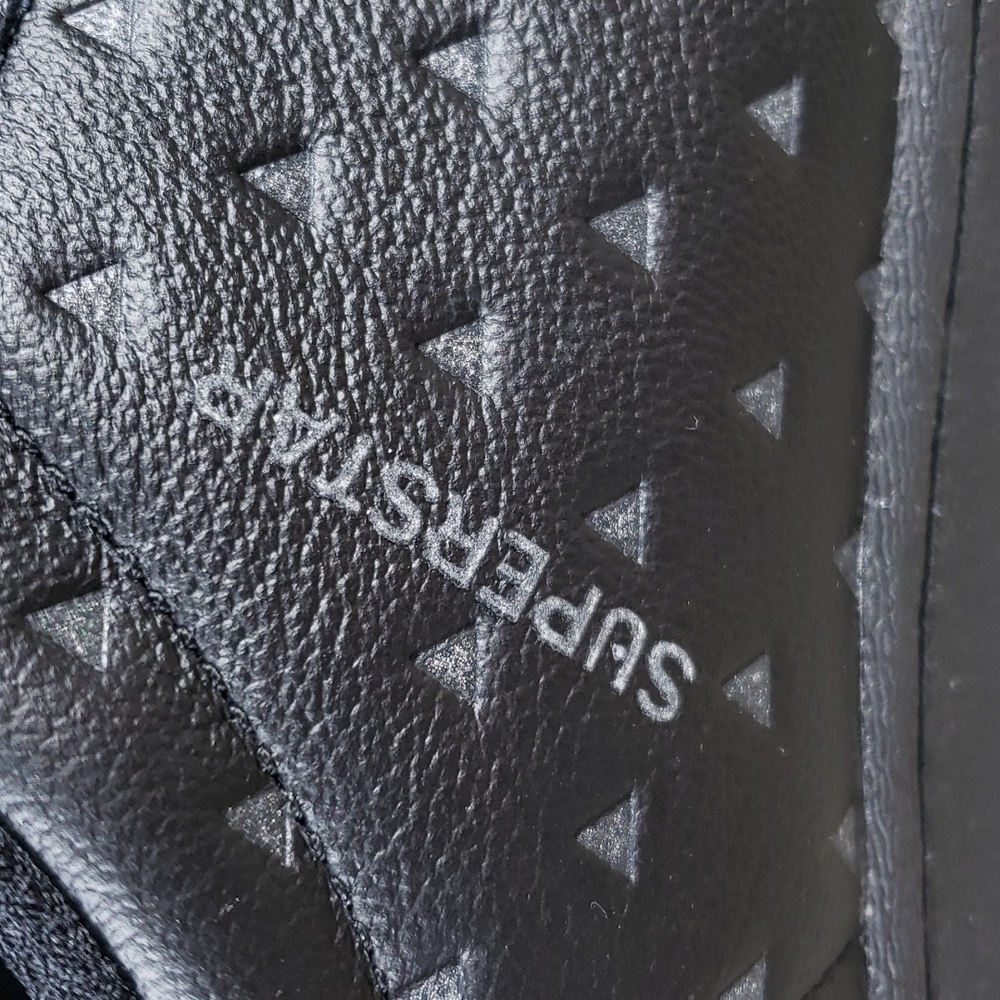adidas Pharrell Williams Superstar Leather Shoes Sneakers Core Black - Picture 10 of 10